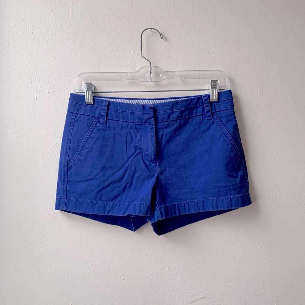 J.Crew Blue Chino Shorts